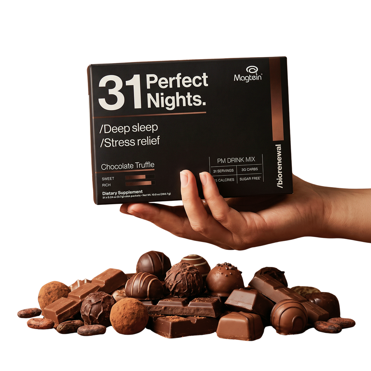 31 Perfect Nights box with chocolate truffles